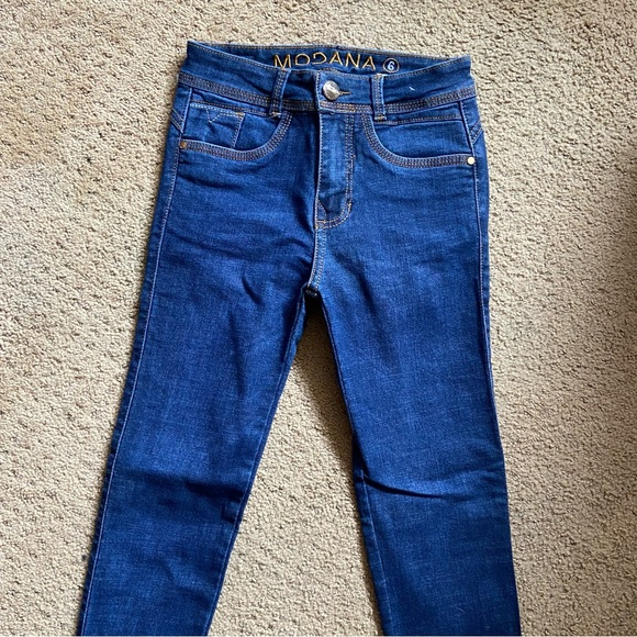 New Authentic Colombian Butt Lifting Levanta Cola Blue Jeans COL 6 / US 0 or 1 - Picture 5 of 5
